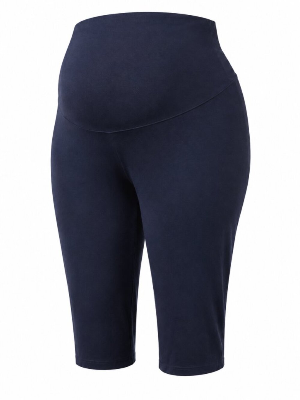 Thyme Maternity Black Full Panel Capri Leggings XXL Pregnancy Yoga Pants